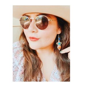 [SOLD] Vintage | Sterling Silver Turquoise Earrings
